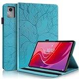 Succtopy-fodral för Lenovo Tab M11 11 tum 2024 (TB330), skyddande skal i PU-läder med pennhållare och stativfunktion för Lenovo Tab M11, blått