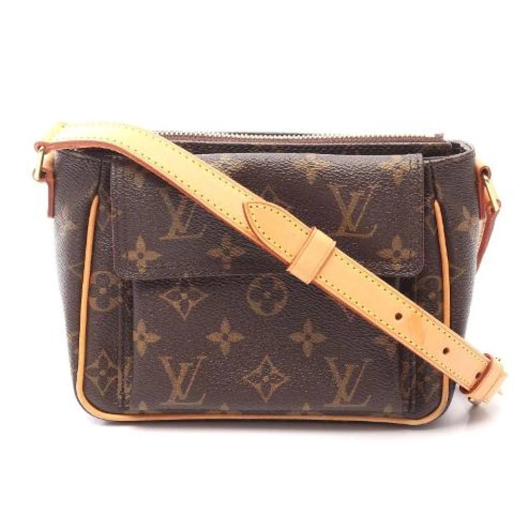 Louis Vuitton Vintage Pre-owned Vivacite PM Skuldertaske Brun - Vintage - Dame - Brun - ONE SIZE - Uld