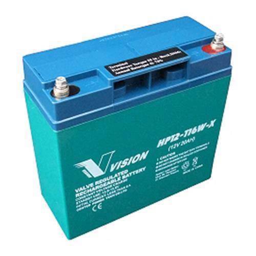 Vision HP12-116W Blybatteri 12V 20Ah til Golfvogn