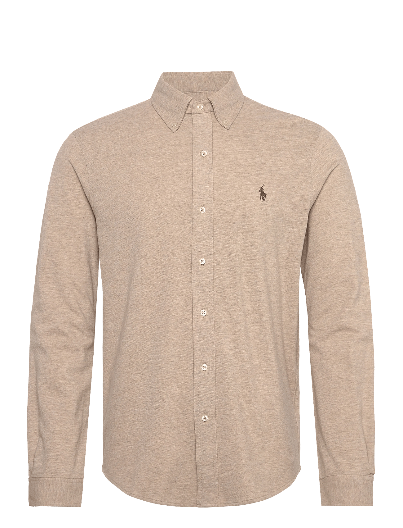 Polo Ralph Lauren Featherweight Mesh Shirt - Beige - XXL