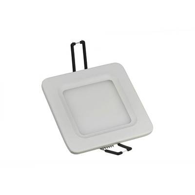 Algine LED loft panel, 5W, 24V DC, IP20, 6000K, Hvid ramme