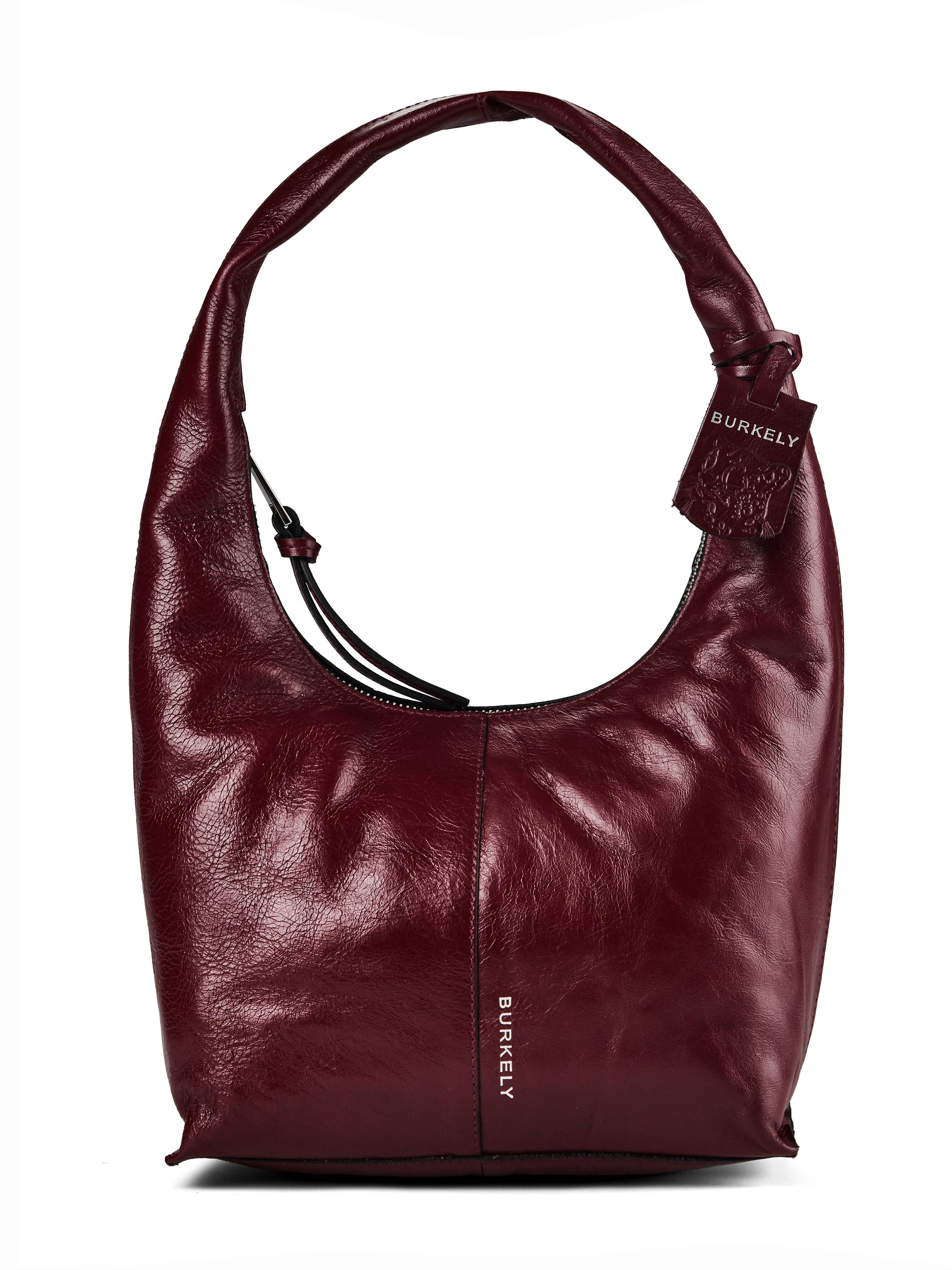 Burkely Myra Skuldertaske Læder 21.5 cm  Rød