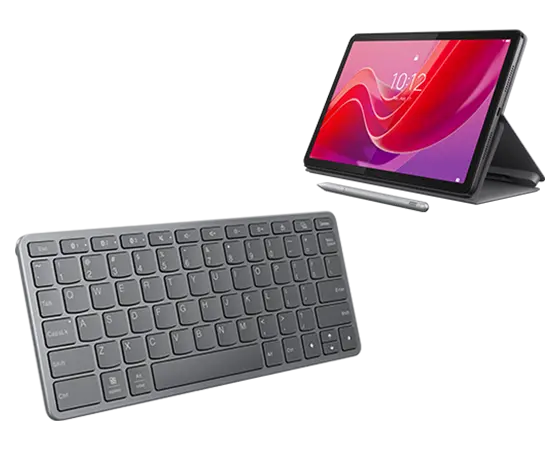 Lenovo Tab M11 11 4GB 128GB + Pen, Folio & Keyboard MediaTek Helio G88-processor 2,00 GHz , Android 13 eller senare, 128 GB eMMC