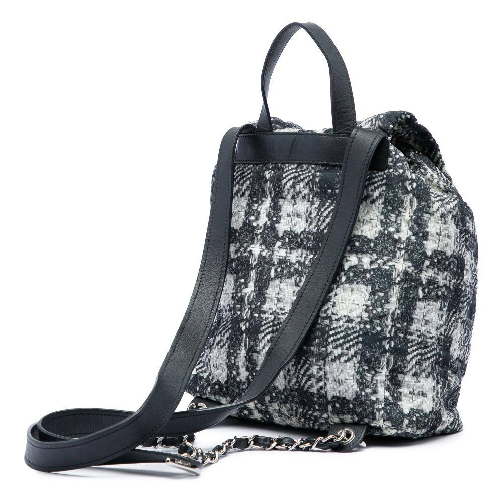 Chanel Vintage Backpack Stl. - Ryggsäkar Från Magasin - Black (L 32cm x W 22cm x D 11cm)
