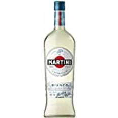 MARTINI Bianco weißer weinhaltiger Aperitif, 14,4% vol., 75cl / 750ml, angereichert mit aromatischen Kräutern und Blumen