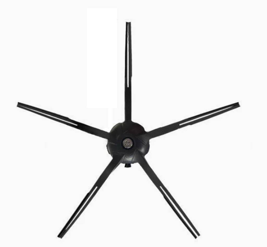 Roborock Q8 Max 5-armet sidebørste – sort