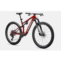 Specialized Cykel, Epic 8 S-Works, Gloss Fiery Red Dry Impasto / Metallic White Silver