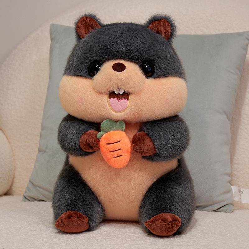 Plysch Capybara Gosedjur Söt Murmeldjur Plysch Kawaii Djurkudde Barn Födelsedag Julklapp Pufferfisk Docka Leksaker för Barn 28cm