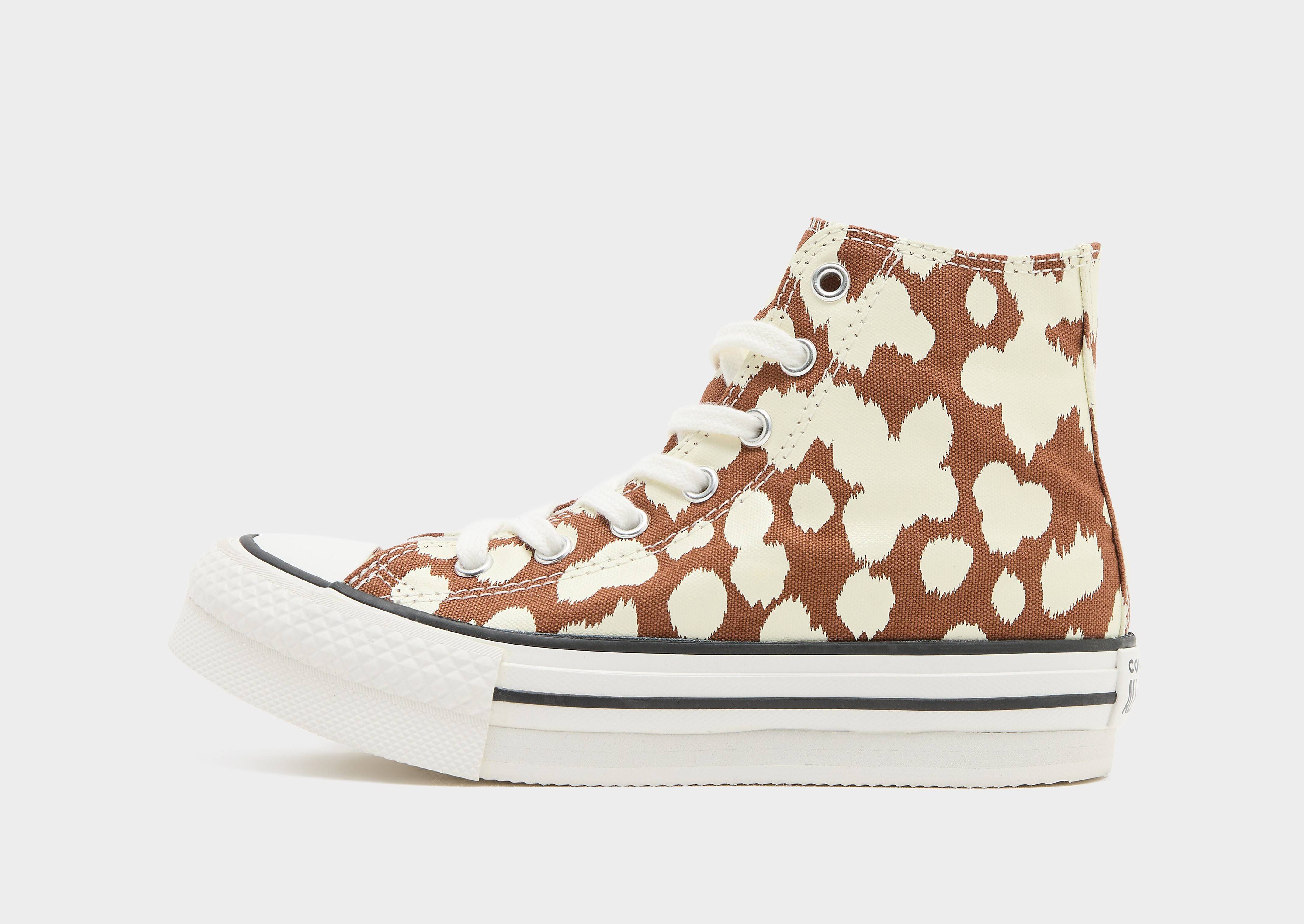 Converse Chuck Taylor All Star High Lift Platform Children, Brun