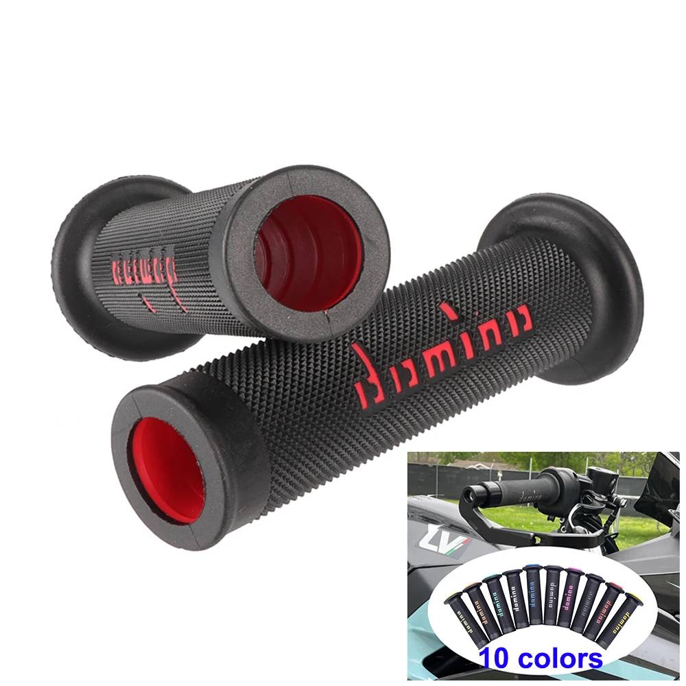 7/8" (22/24mm) Motorcycle Handlebar Grips Rubber Gel for KTM Yamaha Pit Bike Motocross Dirt Bike