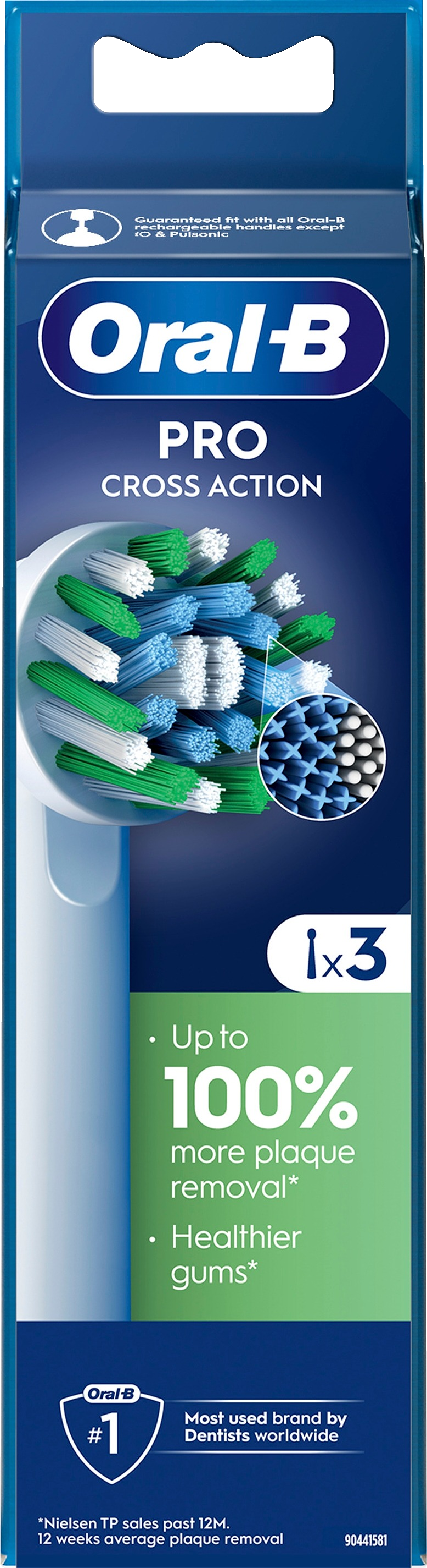 Oral-B Cross Action 3ct 3st
