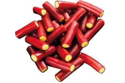 Stora Rabarberbitar (Vikt: 100g)