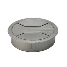 Kabelgenomföring för bord 79 mm Grå