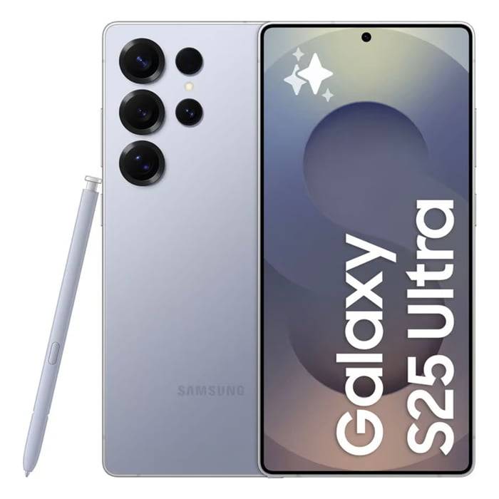 Samsung Galaxy S25 Ultra 256GB Titan Silverblå