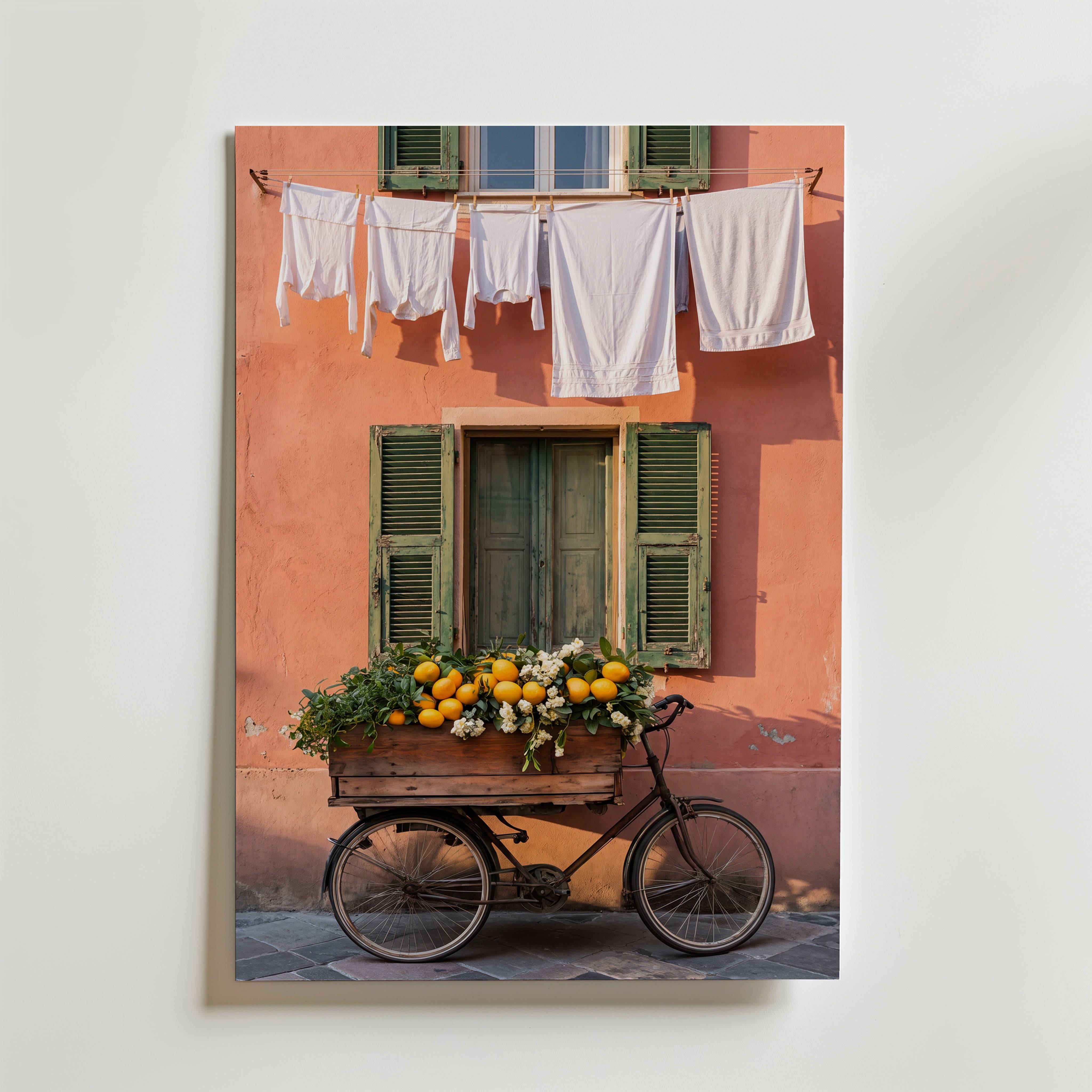 Lemon Delivery Poster - Fine Art Poster 70x100 cm Utan passepartout
