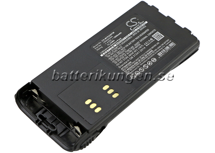Batteri till Motorola GP1280 mfl - 1.800 mAh