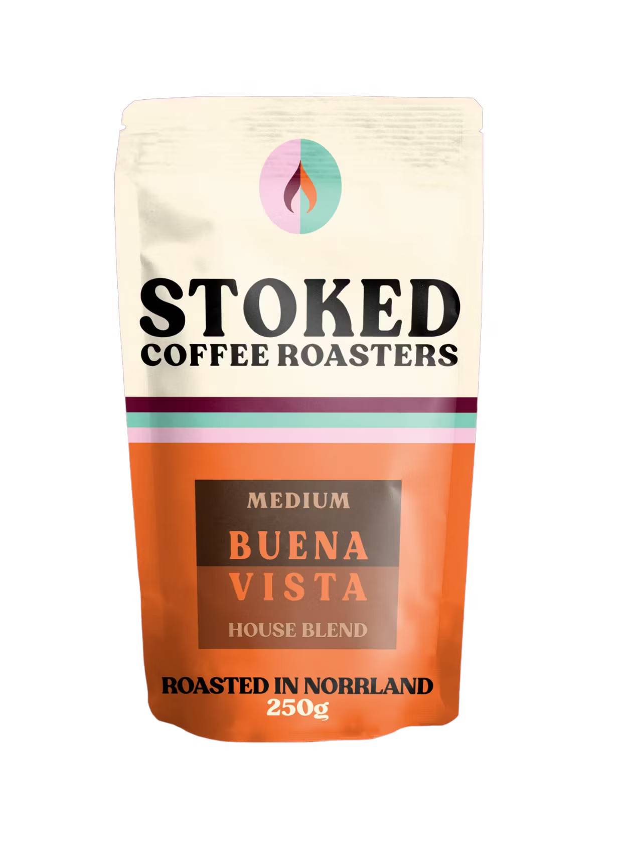Stoked Coffee Roasters Buena malet kaffe 250g