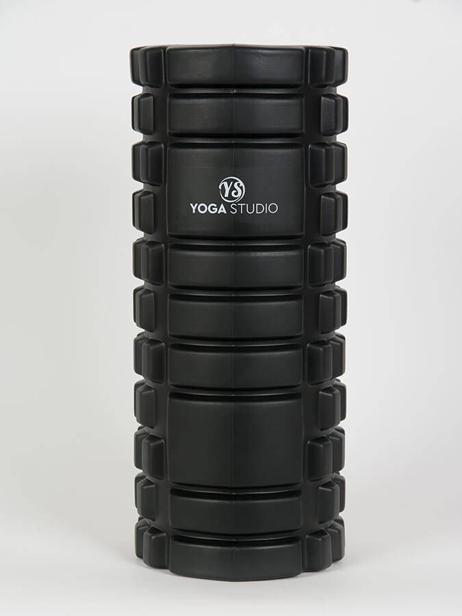 Yoga Studio SMR Trigger Point Grid Foam Massage Roller - Black