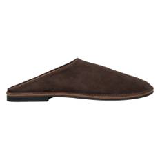 Estro, Sko, Dame, Brun, 36 EU, Læder, Bløde Saddle Brown Velour Mules