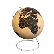 SUCK UK Cork Globe |Beige |One Size