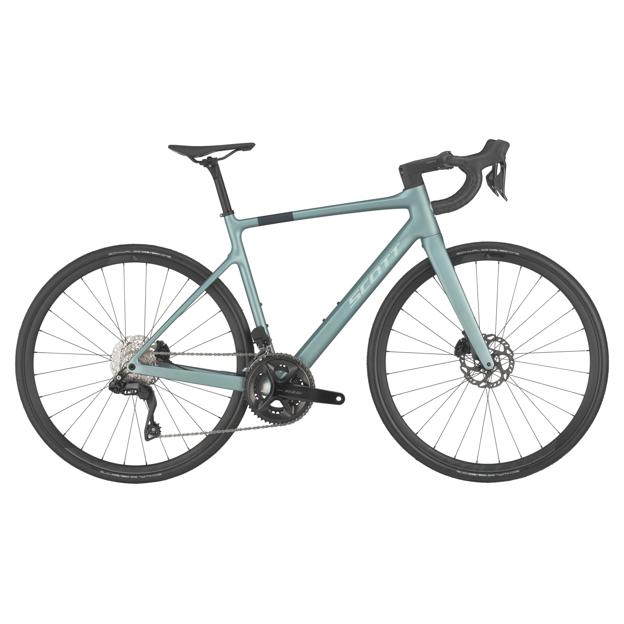 Scott Addict 40 2025 - Shimano 105 Di2 2x12sp - Syncros RP2.0 - 029 / XXL / iceberg green (XXL)