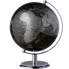 Globus sort/sølv 20 cm