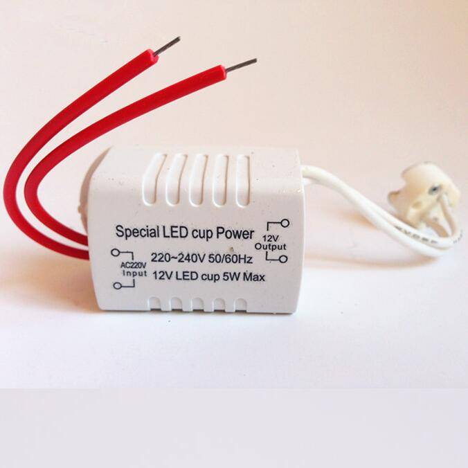 Led högeffekt elektronisk transformator 220 to 12v lampkopp mr16 1w 2w 3w 4w 5w led drivrutin dedikerad strömförsörjning, spotlight