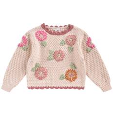 Louise Misha Acia Stickad Tröja Blush 3 Y  Rosa  3 år  kvinna