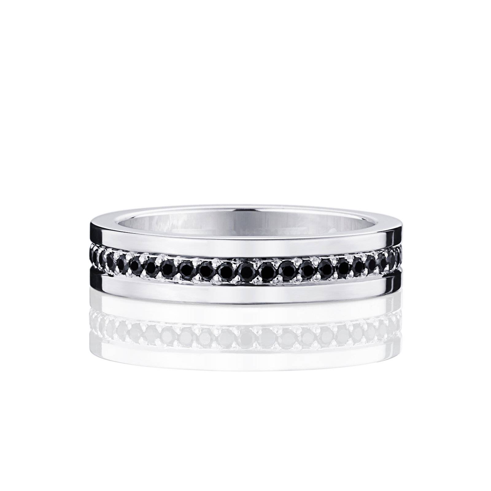 Efva Attling 4½ & Black Stars Ring 18.50 - VITGULD