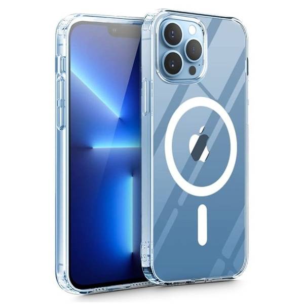 iPhone 16 Pro MagSafe Skal Transparent - Premium
