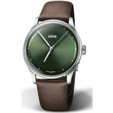 Oris Herrklocka 01 733 7762 4057-07 5 20 70FC Artelier Grön/Läder