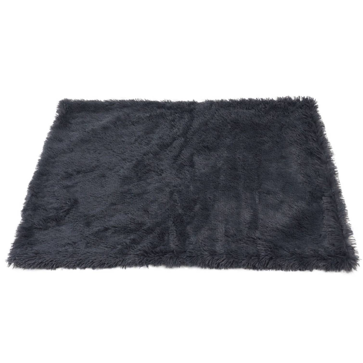 Fluffy Multifunktionelt Tæppe – Hvid.