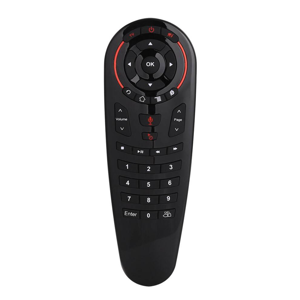 G30S Voice Air Mouse Universal Fjernbetjening 33 Taster IR Læring Gyro Sensor Trådløs Smart til Android TV Box