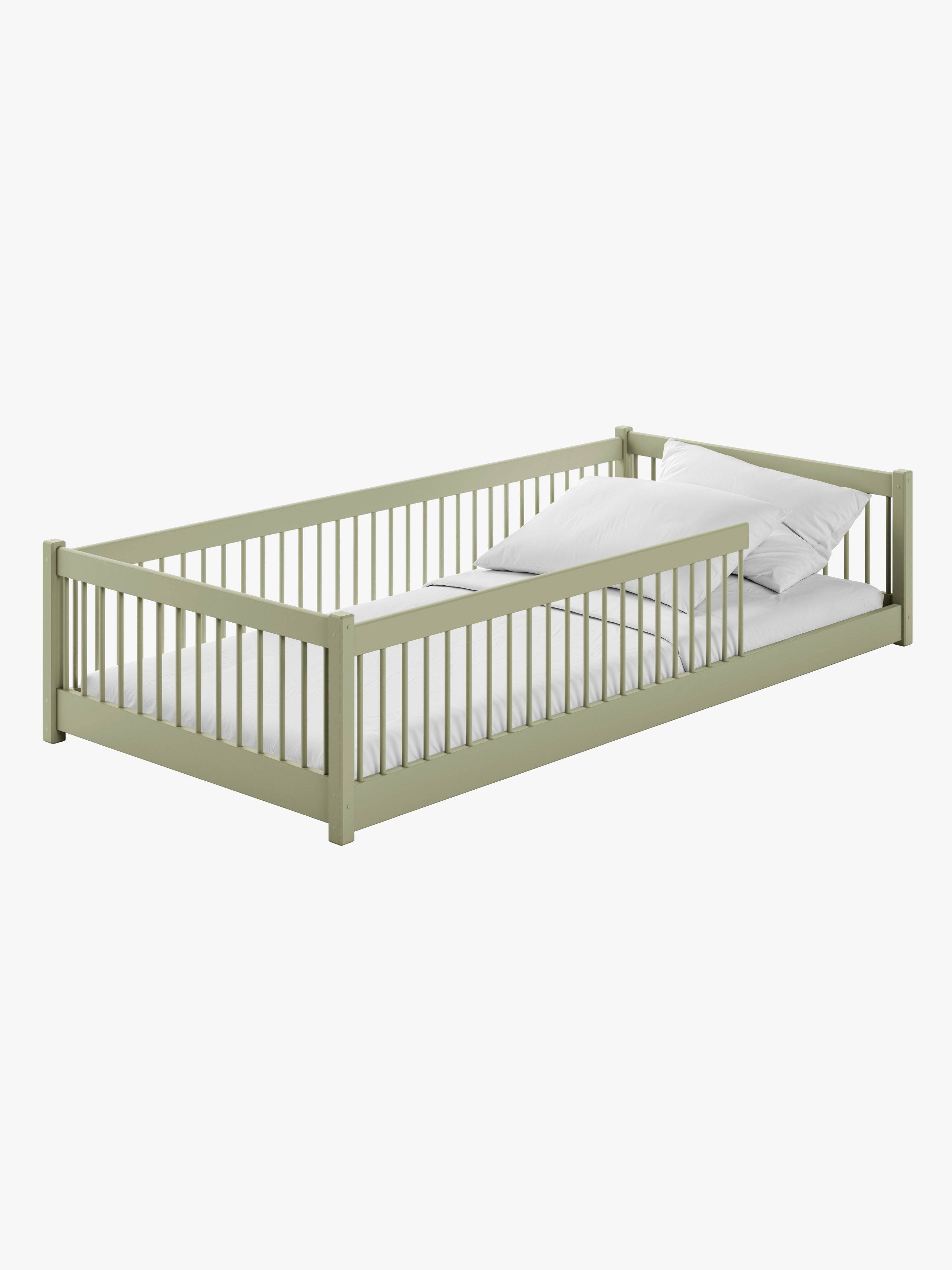 Lano Meble PEDRO Montessori Floor Säng 80x180, Olive
