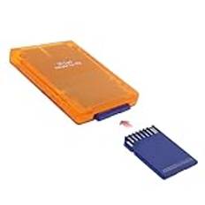 SIO2SD SD-kortläsaradapter för PS2-fet konsol minneskort expansion för SIO ersättning minneskortläsare för PS2, inte ett minneskort men en adapter (orange)