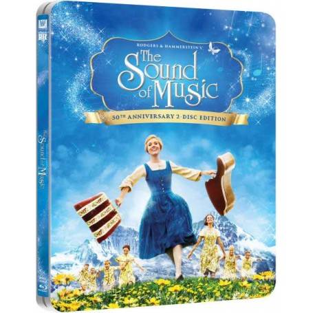 Sound of Music 50th Anniversary Edition - (Ltd Steelbook) (Blu-ray) (Import svensk text)