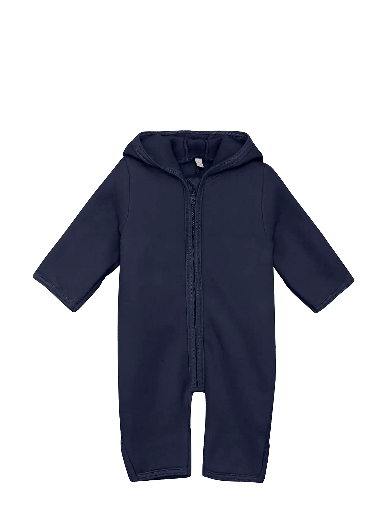Huttelihut Pram Suit Cotton Fleece - Navy - 86