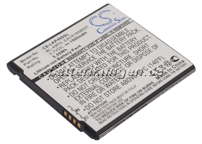 Batteri till LG F120 mfl