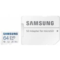 Samsung: 64GB EVO Plus Micro SDXC Card with SD Adapter