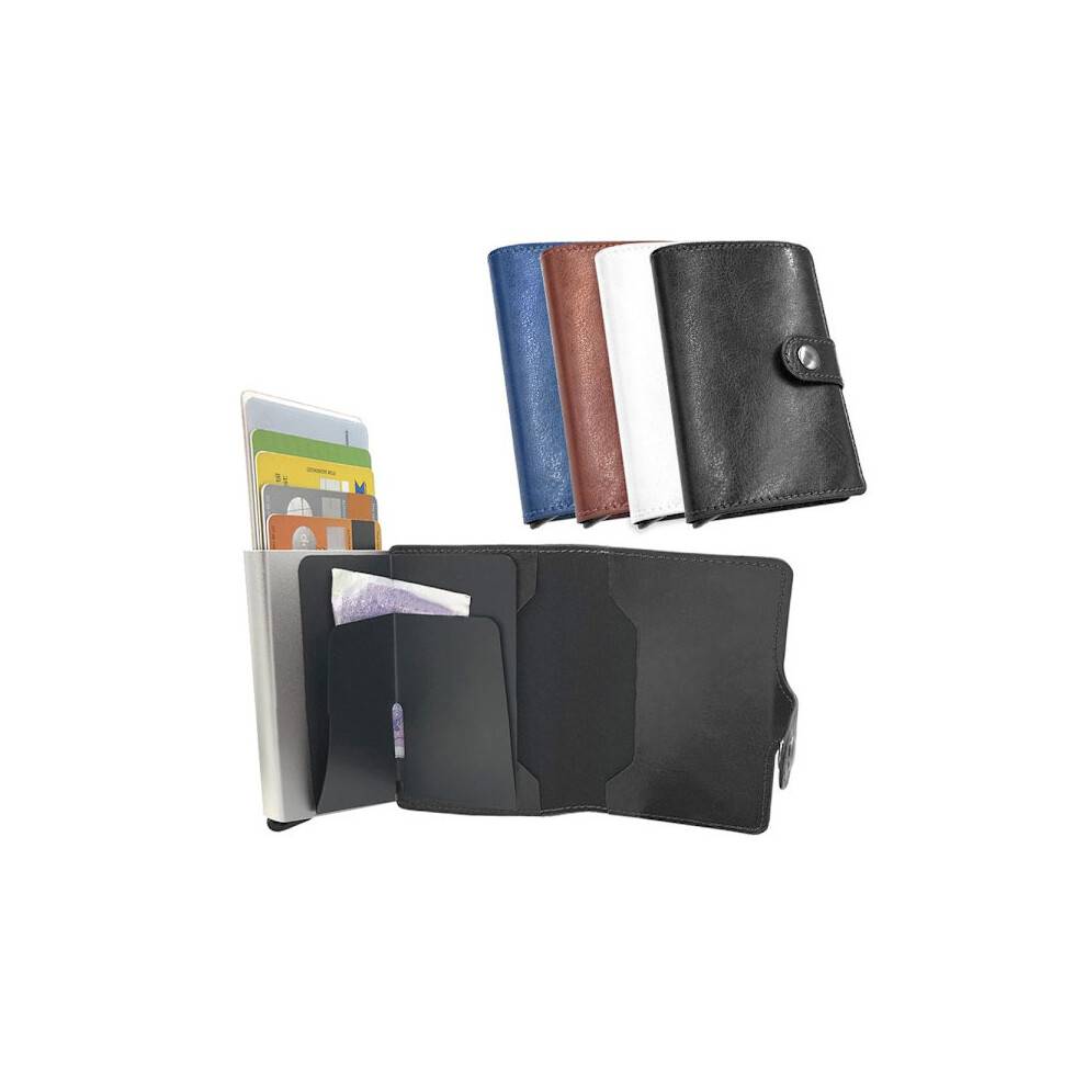 Slank RFID-beskyttet pop-up-kortholder – 10 kort