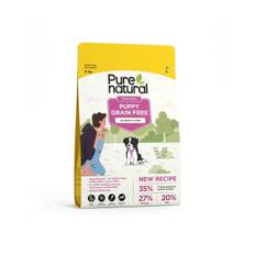 Purenatural Puppy Grain Free Salmon & Lamb (8 kg)