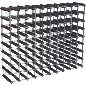 Vinställ Traditional Wine Rack Trä 90 flaskor