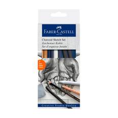 Faber-Castell Ritset Goldfaber Drawing Set Charcoal