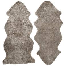 Curly 1.5 Sheepskin - Light Brown