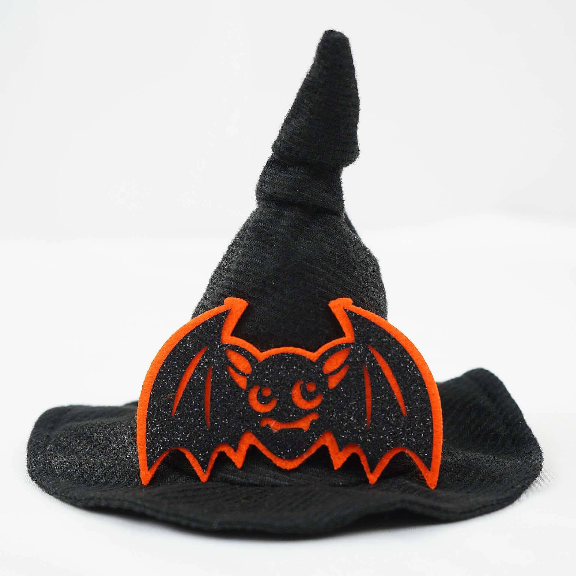 Creative Halloween Magic Wizard Hat Cosplay Costume Prop - Black pumpkin bat / M