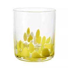 Cocktail glas - flera färgval - 4 st/fp (Gul)