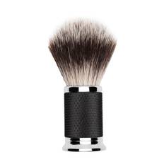 733 Vintage Black & Silver Shaving Brush