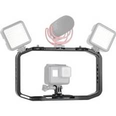 Ulanzi m-rig handhållen stabilisator videokamera rigg för gopro actionkamera dslr smartphone mikrofon video ljus w / 3 kall sko