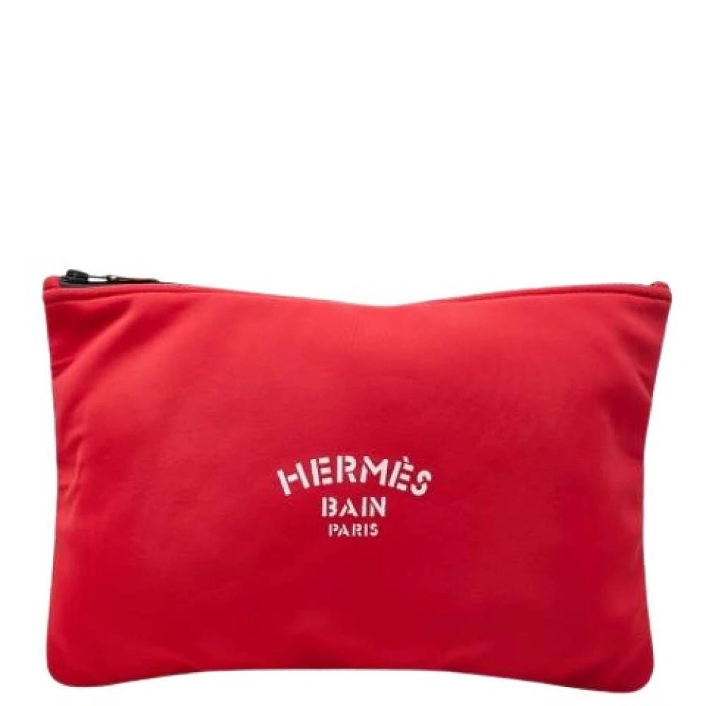 Hermès Vintage Pre-owned Vintage Clutch Taske - Vintage - Dame - Rød - ONE SIZE -