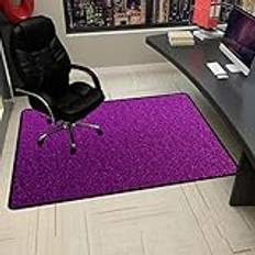 Hardwood Floor Office Chair Mat 100x140cm Anti Slip Desk Chair Mat for Home and Office Easy Glide on Wooden and Tile Floors Multi Purpose Chair Carpet (K 90×120CM)